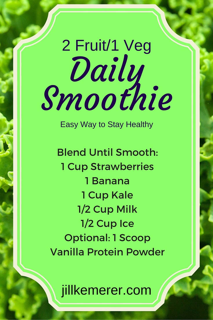 Jill Kemerer's Daily Smoothie