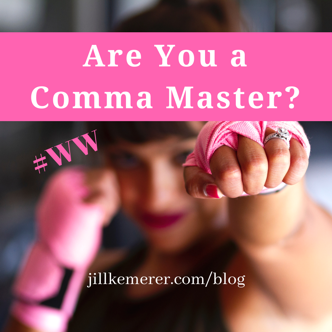 Are you a comma master? Jill Kemerer blog