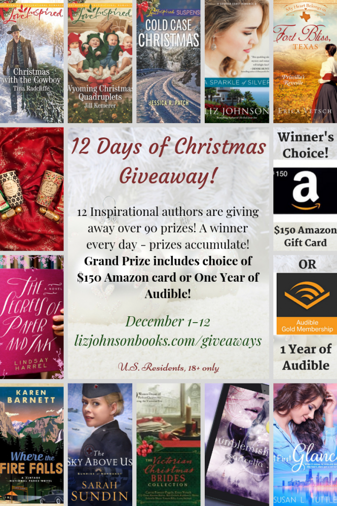 Day 2 of 12 Days of Christmas Giveaway! - Jill Kemerer | Publishers ...