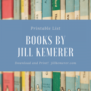 Jill Kemerer's Books Printable List. Jillkemerer.com