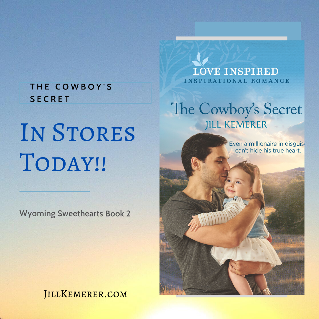 New Release The Cowboy's Secret, inspirational romance, Jill Kemerer