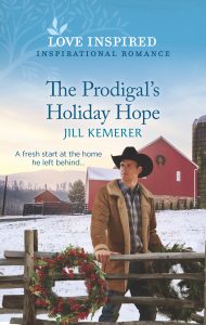 The Prodigal's Holiday Hope by Jill Kemerer, Wyoming Ranchers book 1, Love Inspired November 2021