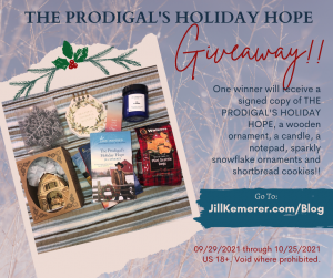 Book Giveaway Package for The Prodigal's Holiday Hope