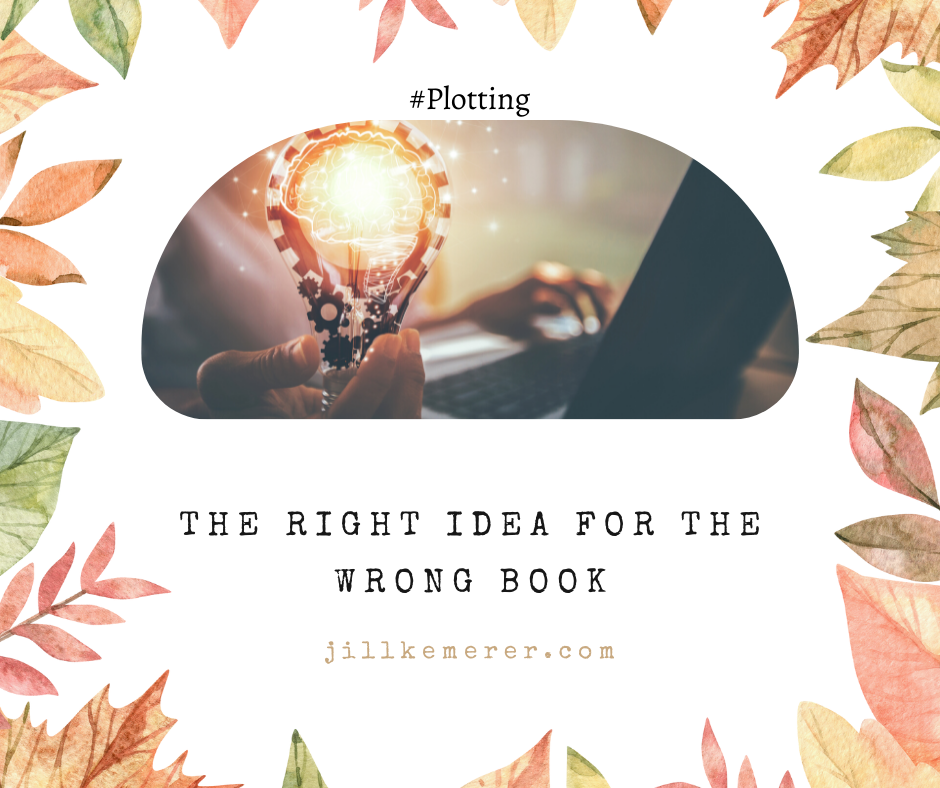 The Right Idea for the Wrong Book by Jill Kemerer