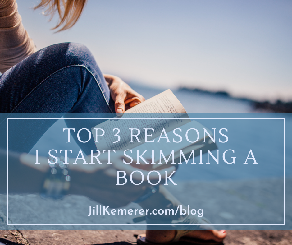 3 top reasons skimming book, jill kemerer