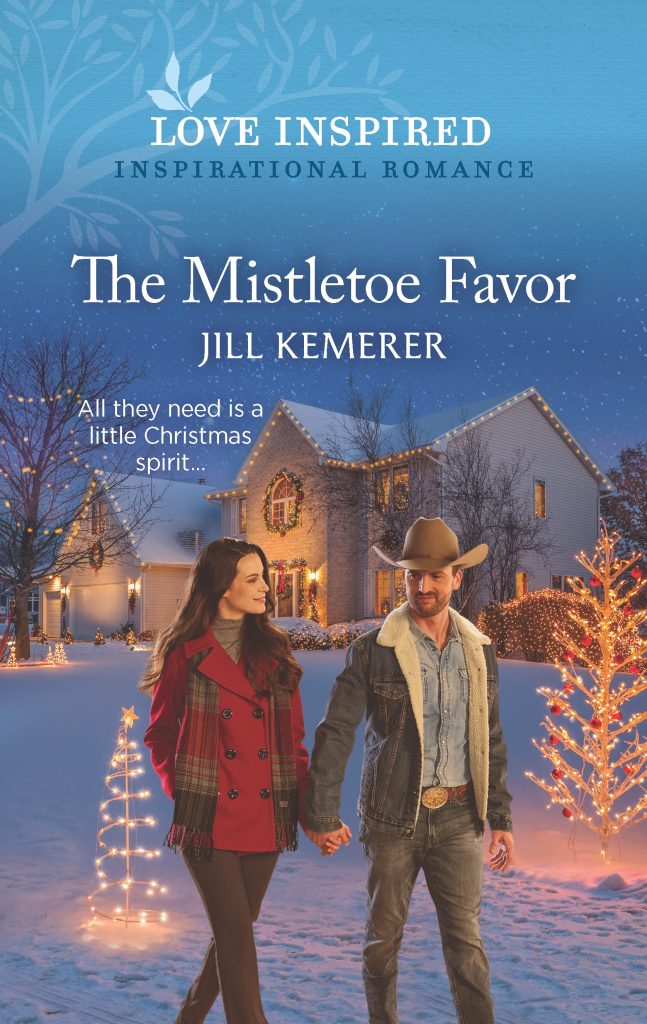 The Mistletoe Favor. Wyoming Ranchers 4. Jill Kemerer. Love Inspired November 2022