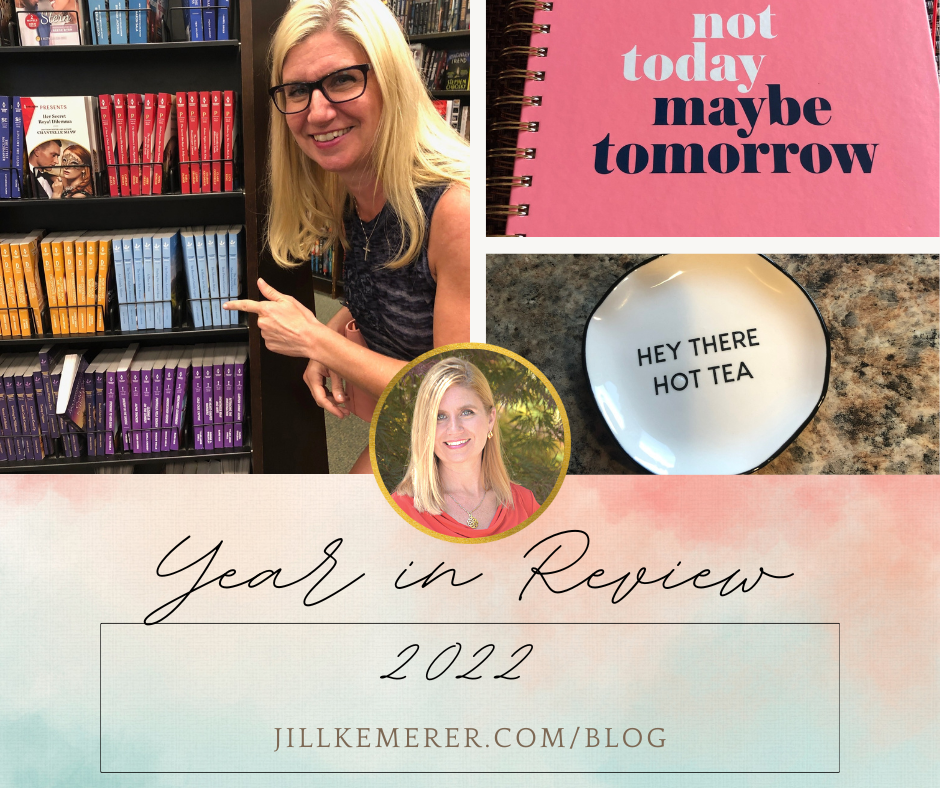 Year in Review 2022, Jill Kemerer, jillkemerer.com