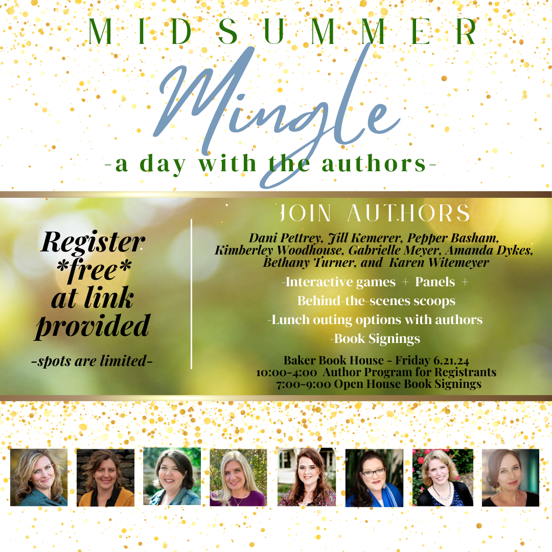 Midsummer Mingle 2024: 8 Christian Authors at Baker Book House