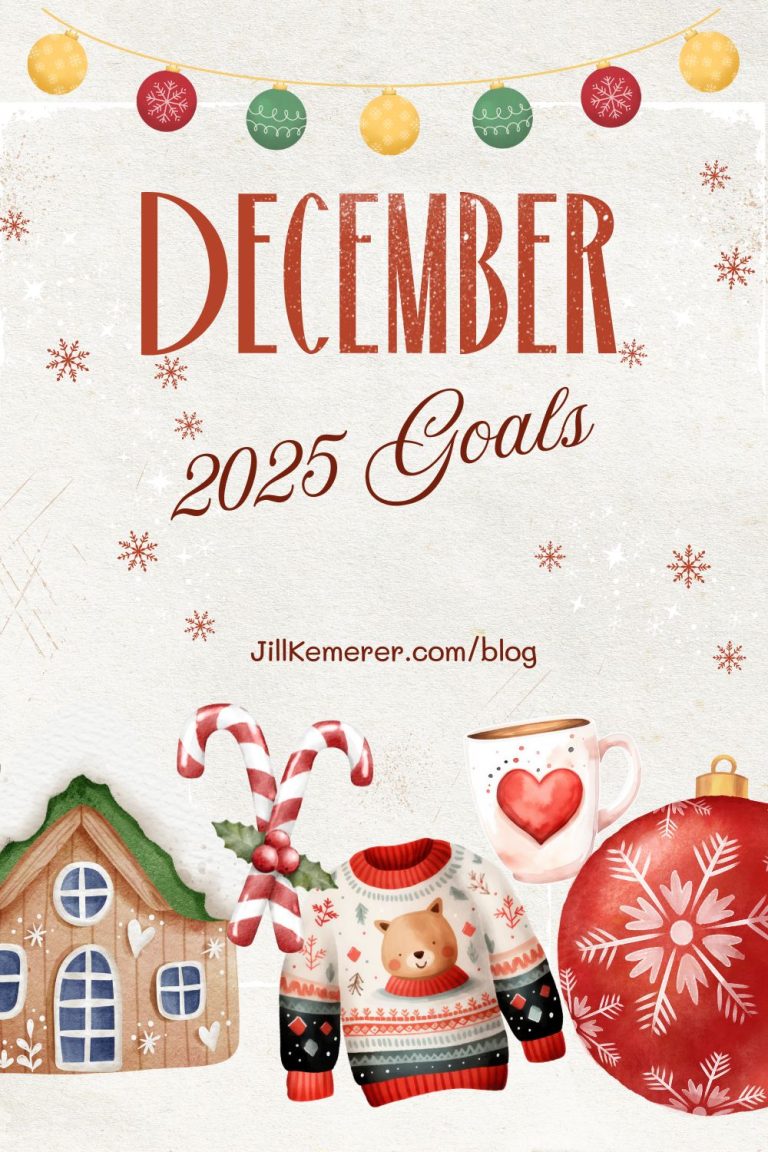 December Collection Goal Let's Set December 2025 Goals! - Jill Kemerer | Publishers Weekly ...